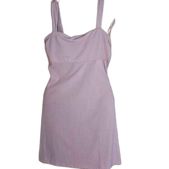 Light Purple Backless Party Dress M – Tie-Back Sexy Party / Date Night Mini New - Picture 1 of 10
